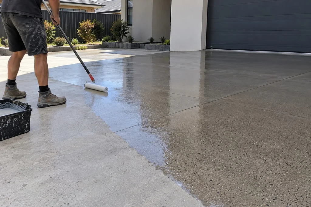 concrete sealing
