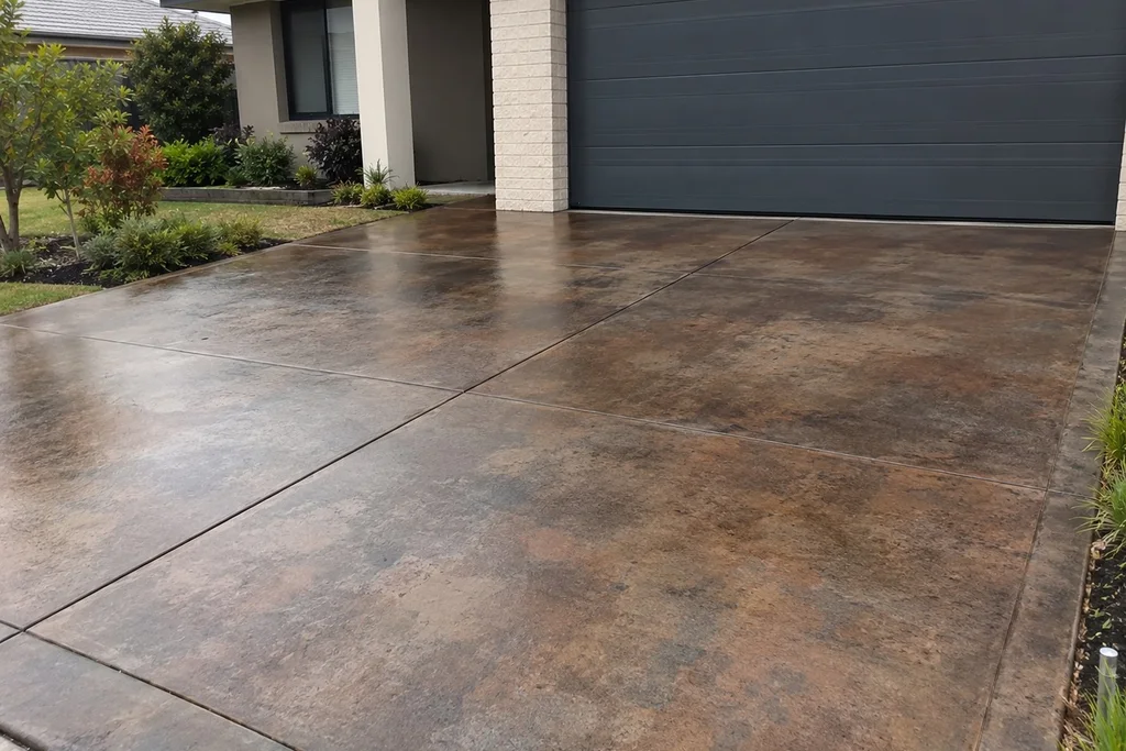 concrete staining and dyeing