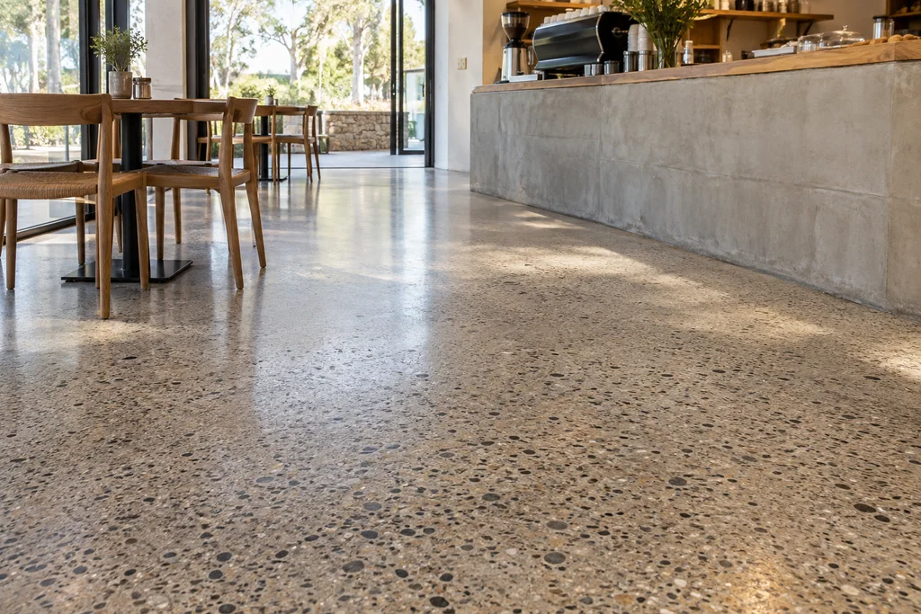 Concrete surface inspiration for polished concrete victoria park