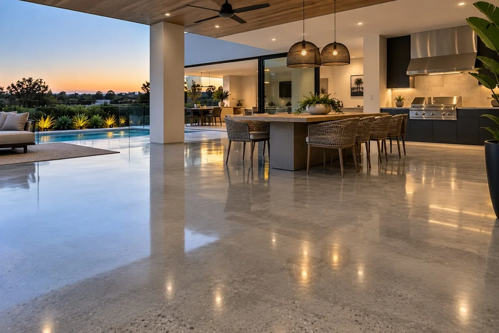 patio and alfresco concrete